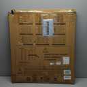 Cumbor 29.7-54.2" Wide Baby Gate for Stairs, Mom's Choice Awards Winner-Self Closing Dog Gate Indoor for Doorways, No Drilling Pressure Mounted Pet Gates for Kids, Easy Walk Through Safety Gate, Black