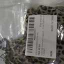 SHENHE Women's Leopard Print Halter Crop Top Y2K Print Ruffle Slim Fitted Asymmetrical T Shirts, XS