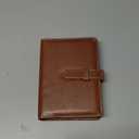 Photo Album 4x6 Photos - 68 Pockets Small Mini Capacity Premium Vegan Leather Cover Case, Portable Wallet Photo Book for Boys Girls Birthday Wedding (Brown)