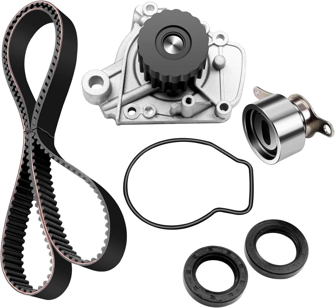 ECCPP Compatible for Timing Belt Kit Compatible for 1996-2000 for Honda Civic Timing Belt Kit 1.6L SOHC 97 D16Y5 D16Y7 D16Y8