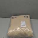 NICETOWN Thermal Insulated 100% Blackout Curtains, Noise Reducing Performance Slider Curtain Panel with Black Lining, Full Light Blocking Patio Door Drapery (1 PC, 100-inch x 84-inch, Biscotti Beige)