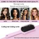Curly Hair Brush, Volume Curl Defining Brush for Detangling Shaping and Styling Women's Curls, Reduce Pulling (Green)