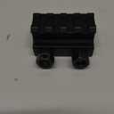 Gotical 3/4" Riser 4-Slot Low See-Thru Riser Weaver Picatinny Rail Scope Mount Rail (Pack of 2)