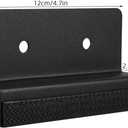 Cabinet Foot Pull for Trash Drawer Hidden Toe Kick Handle Easy DIY Installation Multifunctional Design Fits Various Kitchen Cabinet Styles 4.72X2.95 Inch