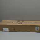 Hershii Expandable Window Shower Curtain Tension Rod Oval Head Clothes Hanging Bar Rail for Closet Wardrobe, No Drilling, 25.4mm Pipe Diameter (15.74-23.62 inches, Grey)