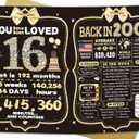 OJsensai Happy 16th Birthday Card & Gifts for Boys Girls Him Her,13 Year Old Birthday Decorations for Teenagers Son Daughter Nephew Niece