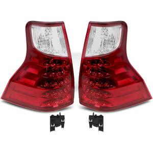 81550-WY040 Tail Lights w/Sport Design Compatible with GX460 4.6 L V8 2017 2018 2019 2020 2021 Rear Brake Lamp Taillights 81560-WY030