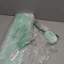 GTSP Typewriter Wireless Keyboard Mouse Combo, Cute 2.4G Office Full-Sized Retro Keyboard with Round Keycaps for Laptop PC DesktopsBlue