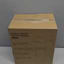 Mini Single Serve Coffee Maker for K Cup and Ground Coffee, Fast Brew One Cup Coffee Machine with Descaling Reminder and Water Window, 6 to 12 oz. Brew Sizes, Light Blue (9.45 Inches)