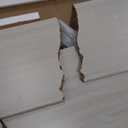 DWVO King Size Bed Frame with Bookcase Headboard and 4 Storage Drawers, RGB LED Bed Frame with Type-C & USB Charging Station Storage Headboard Bed, No Box Spring Needed, Noise Free, Antique White