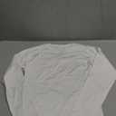 Women's Long Sleeve Workout Shirts Athletic Crewneck Hiking Tops with Thumb Hole Large