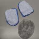 FRAXIR Floor Scrub Brush, 5 in 1 Tile Tub Scrubber with 56" Adjustable Long Handle and 5 No Scratch Scrubber Heads for Bathroom, Kitchen, Toilet, Bathtub