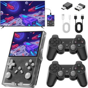 R40 Handheld Game Console Retro Gaming Console with Built-in 128G TF Card, 20000+ Games | Portable Retro Game Console, Handheld Emulator for Mini/Pocket/Portable Gaming, Handheld Video Games