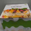 155oz Large Trifle Bowl with Lid, Modern Design Clear Glass for Salads, Dessert, Fruit, and Party Displays, 2025 Thickened Version