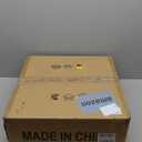 Garwarm Ceiling Fans with Lights and Remote,20 Inch Low Profile Flush Mount Ceiling Fan with Light for Bedroom,Kitchen(6 Speed,Timing)-White and Gold