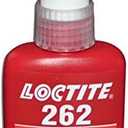 LOCTITE 262 HIGH Strength THREADLOCKER HIGH Strength Liquid - 50 ML