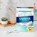 Tampax Pure Cotton Tampons, Unscented, 24 Count