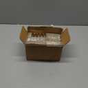 Zhehao 100 Pcs Mini Spray Bottles 2 ml Clear Glass Perfume Bottles Refillable Fine Mist Perfume Atomizer Portable Empty Sample Containers for Cleaning, Essential Oils, Travel (Gold Cap)