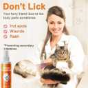 KPOAPERA Cat Deterrent Spray - Indoor Effective Cat Deterrent to Keep Cats Away, Stop Cat Urination and Scratching - Training Aid for Furniture, Sofas, Rugs, Curtains (Yellow, 2)