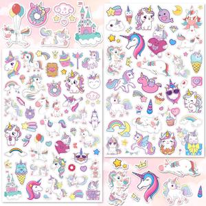 LINAYE 24 Sheets Unicorn Stickers for Kids Girls, 1100 PCS Cute Unicorn Stickers for Scrapbooking,Water Bottles,Envelopes,Gifts Party Favors Supplies for Girls