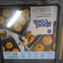 GoodCook Nonstick Steel 3-Piece Cookie Sheet Set, Gray, Small, Medium, Large