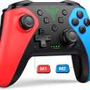 Wireless Switch Controller for Nintendo Switch/Switch 2/Lite/OLED Controller, Switch Controller with a Mouse Touch Feeling on Back Buttons, Extra Switch Pro Controller with Wake-up, Programmable, Turbo Function