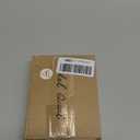 Edelqual Women's High Waisted Bikini Sets Two Piece Swimsuit Tummy Control Bathing Suit V Neck Swimwear 2025 Swim Suit (Black) S