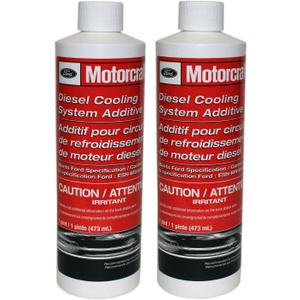 Genuine Ford Fluid VC-8 Diesel Cooling System Additive - 16 oz., 2 count.