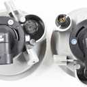 Fog Lamps Lights Replacement for Pri-us 2004-2009, Replacement for Highlander 2004-2007, Replacement for Echo 2003-2005
