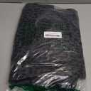 GRAPENT Barrel Jeans for Women Trendy High Waisted Pull On Wide Leg Cropped Leopard Cheetah Print Stretchy Denim Pants (XX-Large)