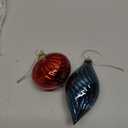 12 Pcs Glass Christmas Ball Ornaments, Shiny Heart Hand Blown Glass Ornaments Hanging Balls, Xmas Tree Wedding Holiday Decor for Christmas Tree Decoration (Silver)