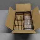 Moforoco Shower Caddy Shelf Organizer Rack, Self Adhesive Black Bathroom Shelves Basket, Home Farmhouse Wall Inside Organization and Storage Decor Rv Accessories, First Camper Apartment Essentials | Basket, Home Farmhouse, Decor, Rv Accessories, First Camper (Medium)