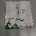 Pink Goes Good with Green Shirt Halloween Witch Costume Tee for Women Girls Cute Funny T-Shirt (White, XL)