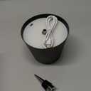 Wireless Bottle Lamp,Metal Bottle Light with 3 Color Light Dimming, Waterproof Bottle Touch Lamp Head for Room, Bar, Restaurants, Party, Decor & Gifts (Black)