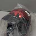 Razor Full Face Youth Helmet - Lightweight Plastic Outer Shell with Adjustable Straps for Young Riders (Black Chery)