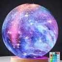 Moon Lamp 7.1 Inch 16 Colors LED 3D Moon Light Night Light for Kids, Remote & Touch Control Moon Night Light Gifts for Girls Boys Kids Women Birthday (7.1 Inch)