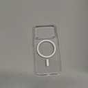 TORRAS Magnetic Slim Fit for iPhone 17 Pro Case 6.3 inch, Ultra-Thin, Compatible with MagSafe, Lightweight Matte Anti-Scratch Hard PC Cover Phone Case for iPhone 17 Pro OriginFit, Clear