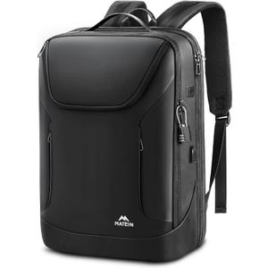 MATEIN Waterproof Laptop Backpack 17 Inch, Anti Theft Business Backpack with Lock & USB Charging Port, Large TSA Tech Backpacks College Computer Back Pack Gifts for Men Women Work Office Travel, Black MATEIN Waterproof Laptop Backpack 17 Inch, Anti Theft Business Backpack with Lock & USB Charging Port, Large TSA Tech Backpacks College Computer Back Pack Gifts for Men Women Work Office Travel, Black