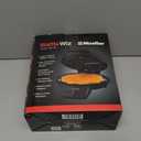 Mueller Heart 5 Waffle Maker, Waffle Iron, Adjustable Browning Control & Nonstick, Cool Touch Handle, Easy to Clean, Small Kitchen Appliances