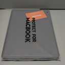 Compatible with MacBook Air 13 inch Case M5 M4 M3 M2 2026 2025-2022, Release Model A3449 A3240 A3113 A2681, [Anti-Crack Upgrade] Hard Shell Laptop Cover for MacBook Air 13.6 inch  Space Black