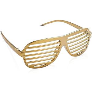 Vaulted Skulls & Co Slot Retro Shutter Shades Eyewear | Slat Glasses | Slotted Glasses | Stylish Sunglasses for Festivals