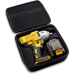 Caseling Hard Case Fits DeWalt DCF899HB, DCF899B, DCF899P1 20V MAX XR 1/2" High Torque Impact Wrench - EVA Protective Travel Storage Holder (Case Only), Black