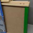 Kids Art Easel with Paper Roll for Toddlers, Adjustable Double Sided Magnetic Drawing Board Dry Erase Whiteboard & ChalkboardEasel for Toddlers 2-4 Years Painting Wooden Easel Kids 4-8