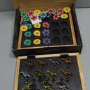 Horse Racing Board Game - Large 22 Inches Folding Horse Race Game Board Adult - Exciting Family Racing Set with Built-in Storage for Premium Chips, 2 Sets of Cards, 2 Dice, and 11 Metal Derby Tokens