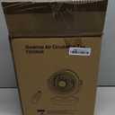 PNTCK Air Circulator Fan for Bedroom, 13" Table Fan with Remote, 90 Oscillating & 120 Tilt, 60ft Strong Airflow, Quiet 25dB Electric Fan with 4 Speeds, 4 Modes & 12H Timer (Black)