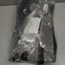 Onlyeasy Sturdy Under Bed Shoe Storage Organizer, Set of 2, Fit 12 to 24 Pairs, Underbed Shoes Closet Storage Solution with Clear Window, Breathable, L29.3 x W23.6 x H5.9, Linen-like Black, MXAUBSB2P