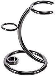 Grandslam Shaving Razor and Brush Stand Universal Holder for Safety Razor Storage Shave Brush Holder (gunmetal)