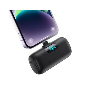Small Portable Charger for iPhone,Upgraded 5000mAh PD Fast Charging Power Bank,Mini Battery Pack Backup Charger Compatible with iPhone 14/14 Pro Max/13/13 Pro/12 Pro/11/XS/XR/X/8/7/6 etc-Black 2p