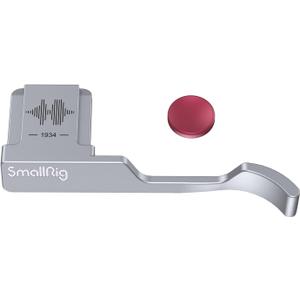 SmallRig Thumb Grip with Hot Shoe Cover for FUJIFILM X100VI / X100V (Silver)