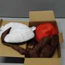 Christmas Reindeer Antlers Car Decoration Kit, LED Multicolor Lights Nose Vehicle with Jingle Bells Rudolph, Auto Holiday Accessories for SUV Van Truck Decor